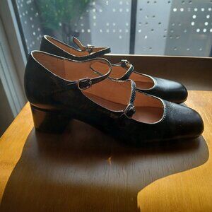 Madewell "The Nettie" Heeled Mary Jane Size 5